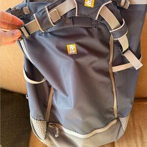 RuffWear Charcoal and Beige Backpack
